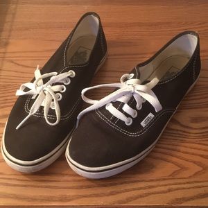 Authentic Lo Pro Black Vans